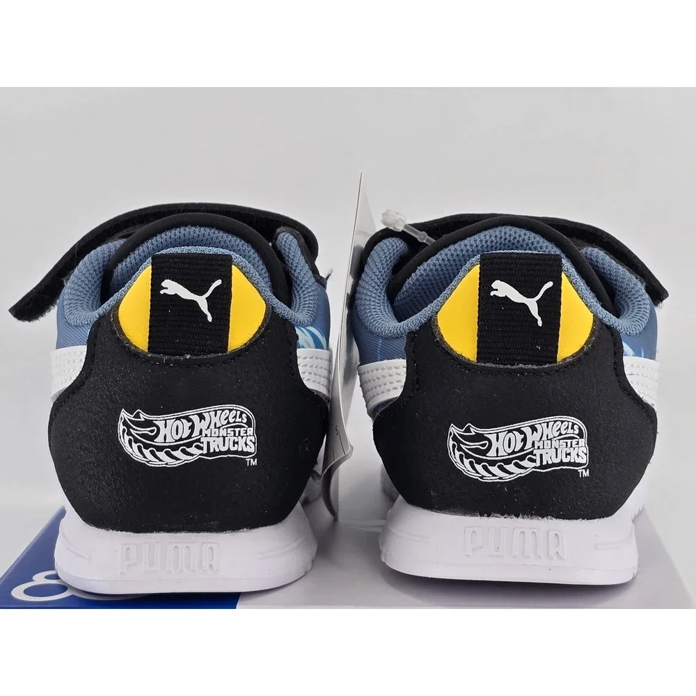 Puma R78 Lightwin Hw 2 V Inf Kids 5C Blue Hot Wheels Monster Trucks - NEW
